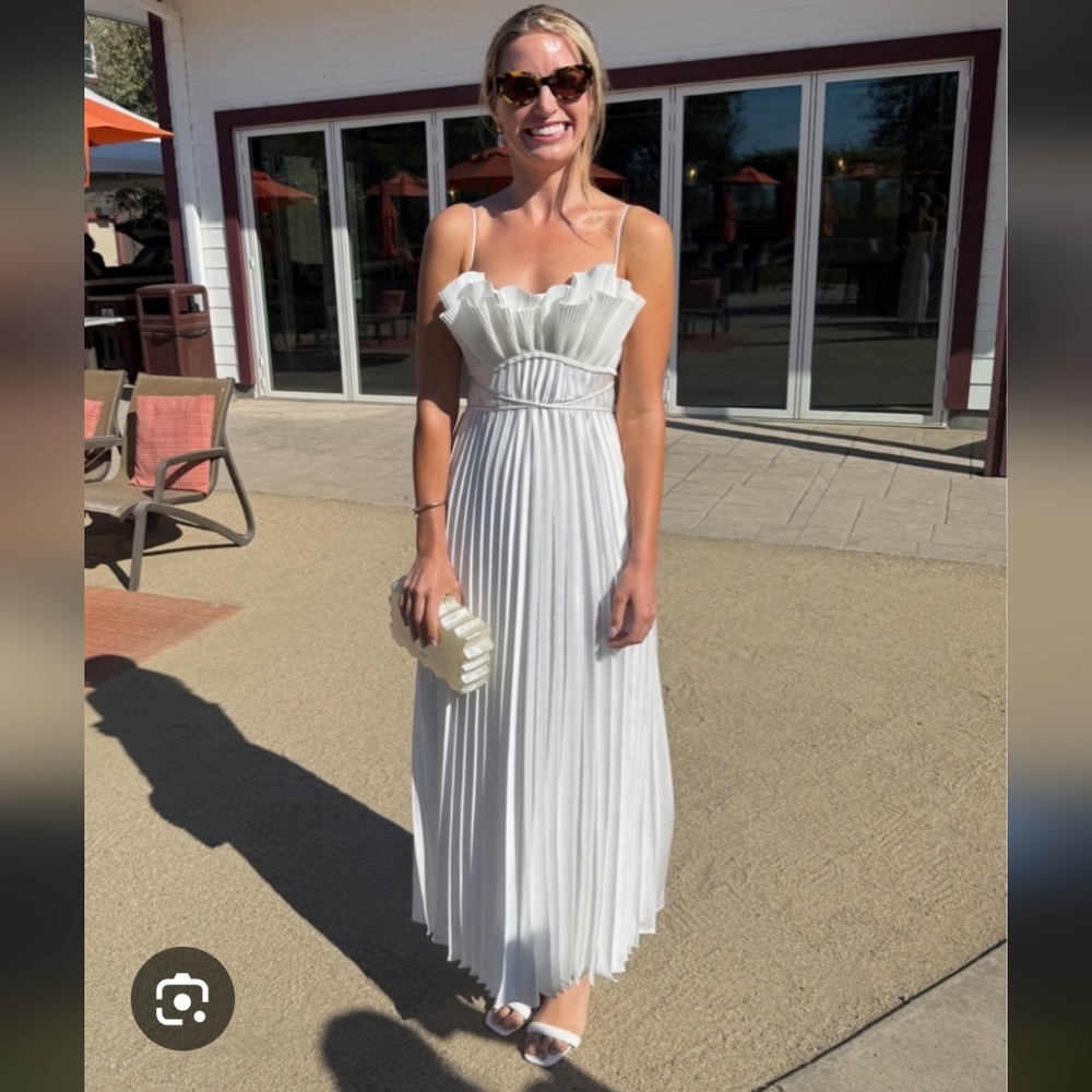 Acler Sanna  Pleated Maxi Dress - Picture 14 of 14